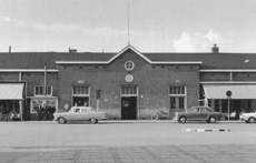 Het tweede station van Breda. Dit station was ruim 100 jaar in gebruik, van 1863 tot 1974.